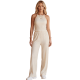thumbnail image 1 of Conjunto Elegante de 2 Piezas para Mujer, Top Halter y Pantalón de Corte Recto, Look Sofisticado y Moderno, 1 of 5