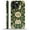Elegant Green White Gold Floral, variant on FKBRCL4U Compatible with iPhone 16 Case, Alcohol Ink Colorful Gradient Waves Pattern for Girl Full Body Design Soft Silicone Drop Shock Scratch Protection for iPhone 16