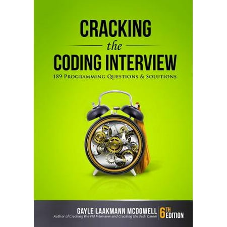 Cracking the Coding Interview : 189 Programming Questions and (Best Friend Interview Questions)