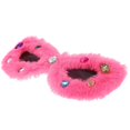 thumbnail image 1 of a refined and engaging product description based on your input:\n\n \n\n**Plush Decorative Sunglasses with Rhinestones – Lovely Fuzzy Eyewear for, 1 of 4