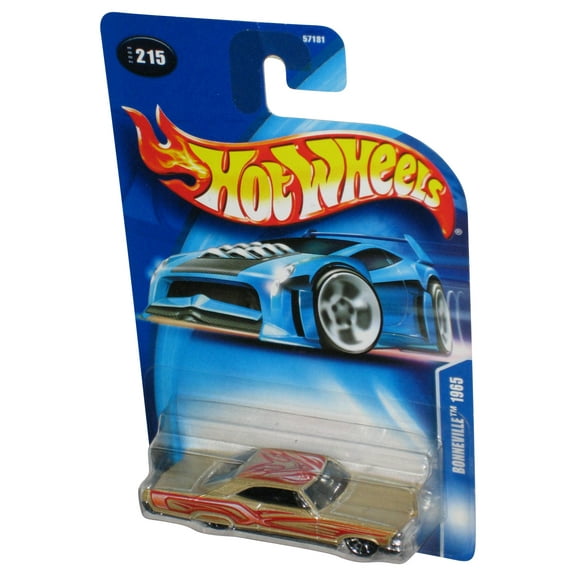 Hot Wheels Bonneville 1965 (2003) Gold & Red Die-Cast Toy Car #215