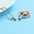 thumbnail image 6 of Vintage Nautical Compass Urn Pendant Necklace For Ashes for Unisex Cremation Pendant Memorial Urn Jewelry Keepsake Holder Necklace For Men Women, 6 of 7