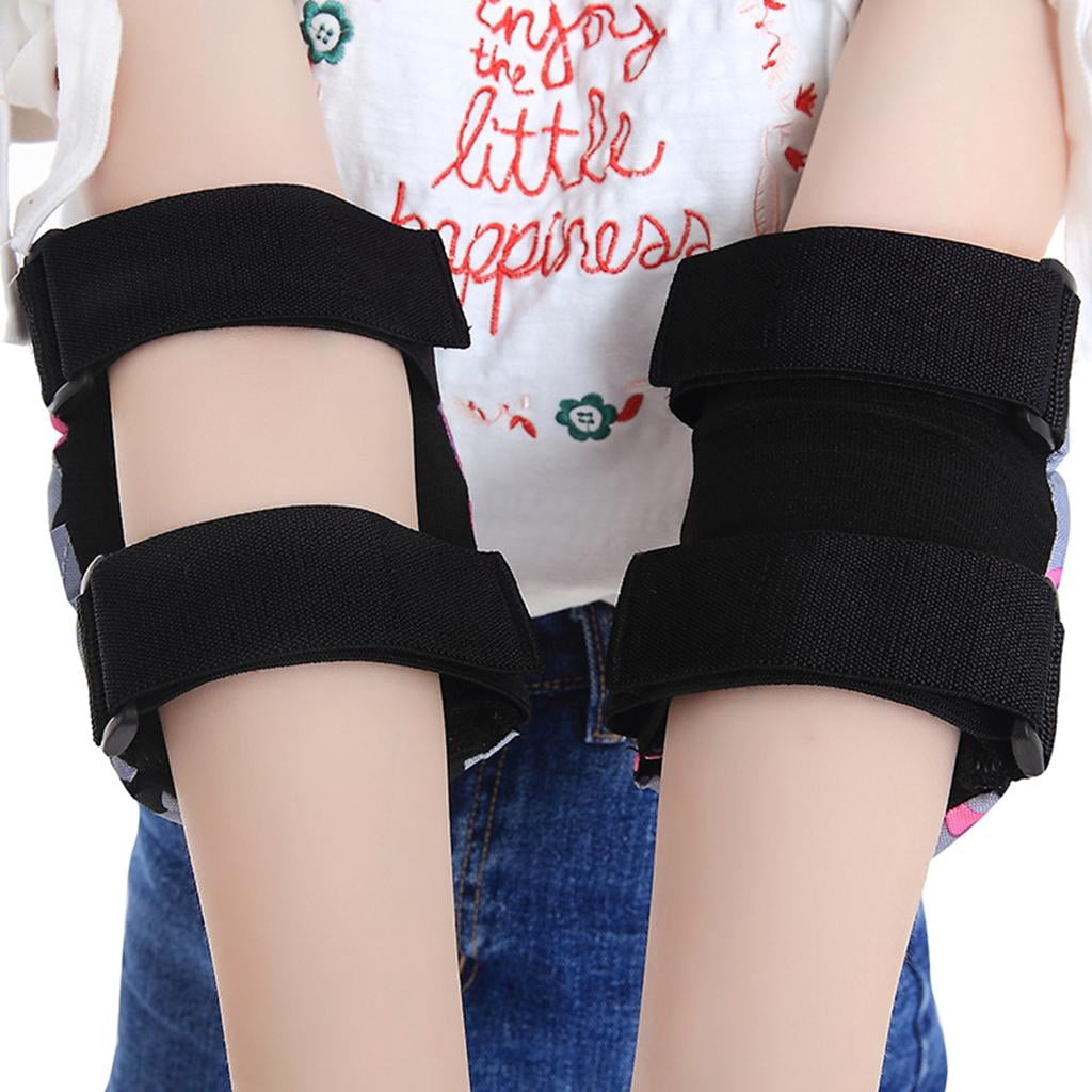 1 Piece Adult Elbow Knee Pads for Roller Skating Scooter Skateboard Climbing Cycling Accessory Fuchsia L