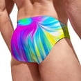 thumbnail image 4 of Beach Shorts for Men Mens Fashion Leisure Hawaii Style Quick Dry Swimming Triangle Swimsuit Trunks Shorts Men Hot Pink L, 4 of 5