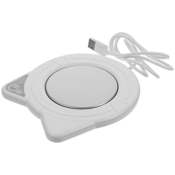 DEEPCRAFF Desk Cup Warmer Simple and Chic Design 1 Set 5.7X4.9X0.8in Family