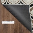 thumbnail image 5 of Addison Rugs Mayfield Premium Machine Washable Transitional Stripes Fudge Rectangle Rug, 3' x 5', 5 of 6