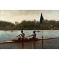 thumbnail image 3 of Thomas Eakins 24x17 Black Modern Framed Museum Art Print Titled - The Biglin Brothers Turning the Stake (1873), 3 of 5