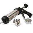 thumbnail image 2 of 22 Piece Set Multifunctional Stainless Steel Decorating Gun, Hand Pressing Biscuit Machine, Diy Baking Tools, 2 of 5