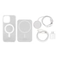 thumbnail image 1 of Cargador inalámbrico magnético de 20 W, cargador portátil inalámbrico magnético de carga rápida para iPhone 100-240 V, 1 of 14