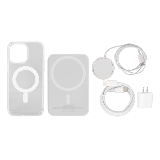 Cargador inalámbrico magnético de 20 W, cargador portátil inalámbrico magnético de carga rápida para iPhone 100-240 V