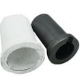 thumbnail image 2 of Crisol de grafito de alta pureza, 1 kg, capa de cuarzo, herramientas de joyería de fusión, 2 of 4