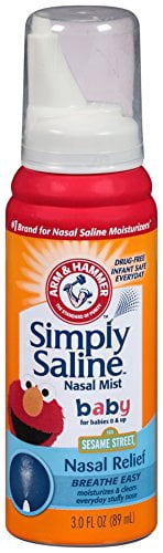 saline nasal spray baby walmart