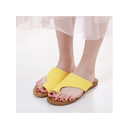 

Rotosw Women Sandal Comfy Flat Sandal Shoes Summer Slippers Sandal Toe Flip Flop Beach Travel Shoes