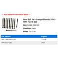 thumbnail image 2 of Head Bolt Set - Compatible with 1994 - 1996 Ford F-250 1995, 2 of 2