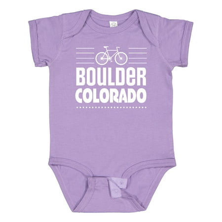 

Inktastic Boulder Colorado Biking Gift Baby Boy or Baby Girl Bodysuit