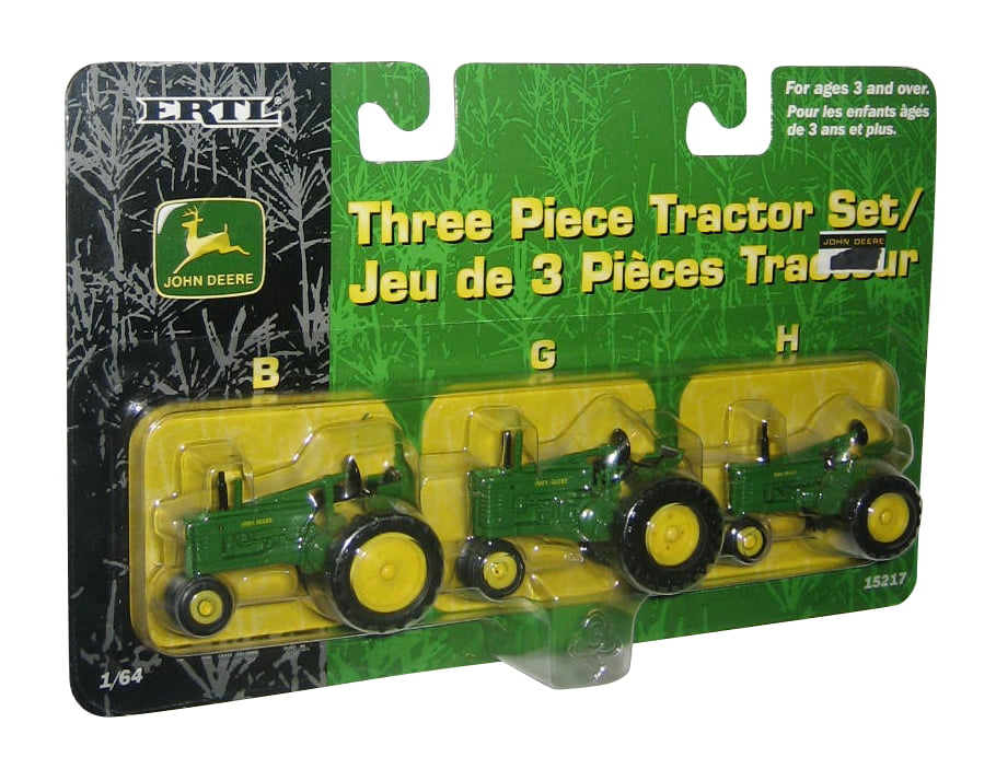 ERTL 1 64 John Deere B G & H Tractor Set #15217 for sale online 