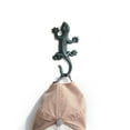 thumbnail image 1 of Perchero de hierro con forma de lagarto, gancho para toallas, perchero, gancho para sombreros, decoración del hogar, percha flexible, 1 of 9