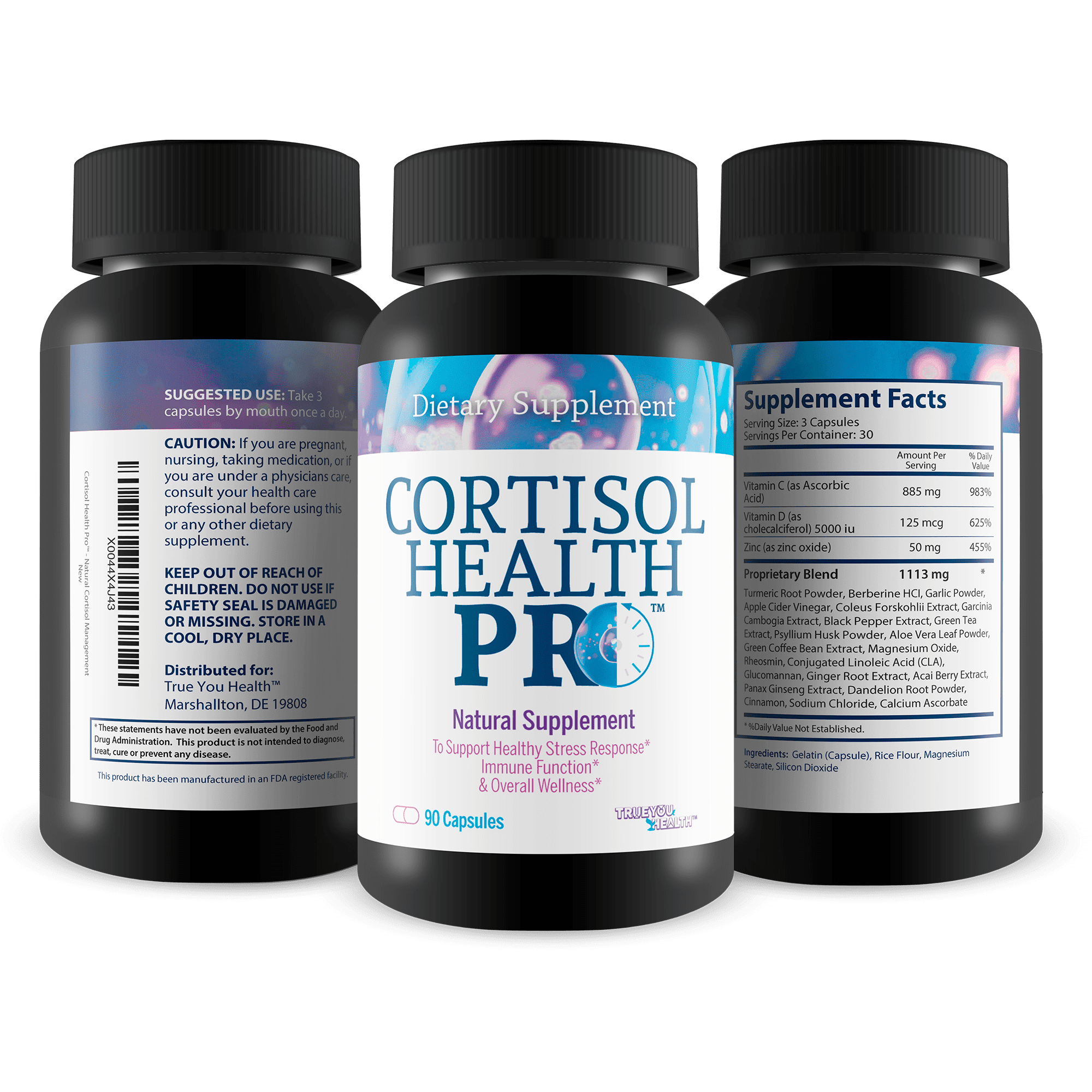 Cortisol Health Pro - Our Best Cortisol Health Supplement & Our Best Stress Relief Supplement - Cortisol Support Stress Supplements for Cortisol Relief - Manage Cortisol - Natural Cortisol Management