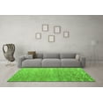 thumbnail image 3 of Ahgly Company Indoor Square Abstract Green Modern Area Rugs, 6' Square, 3 of 4