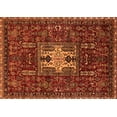 thumbnail image 1 of Ahgly Company Indoor Rectangle Oriental Orange Industrial Area Rugs, 2' x 3', 1 of 4