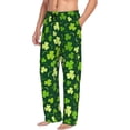 thumbnail image 2 of Xecao Happy St. Patrick's day Men's Straight Lounge Pajama Pants: The Ultimate in Comfortable Sleepwear, 2 of 9