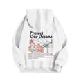 thumbnail image 5 of SONXAHE Front Back Graphic Hoodie for Women Kangaroo Pocket Loose Fit Ocean Theme Fall Pullover Tops, 5 of 6