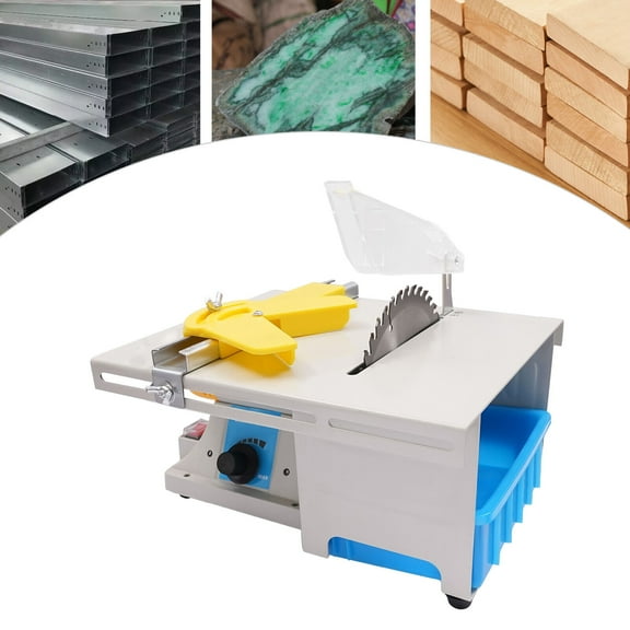 750W Blade Mini Cutting Machine Wood Carving Machine Modern Woodworking Table Saw for Cutting, Grinding, Polishing, Drilling
