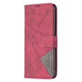 thumbnail image 2 of For Samsung Galaxy S24 Ultra 5G Magnetic Buckle Rhombus Texture Leather Phone Case, 2 of 5