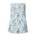 thumbnail image 4 of RMGVDSD Women's Floral Tube Tops Women Print Strapless Bandeau Tank Summer Backless Tube Top Sleeveless Loose Holiday Shirts Blouses Soft Shirts Clothes, 4 of 5