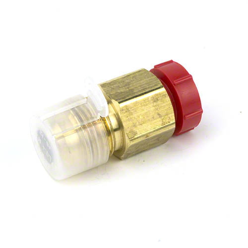 Yellow Jacket 19133 Pump Step-Up Adapter 3/8 Female Flare To 1/2 Male Flare