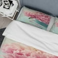 thumbnail image 4 of Designart 'Pink Peony Flowers in Vase' Traditional Duvet Cover Set, 4 of 4