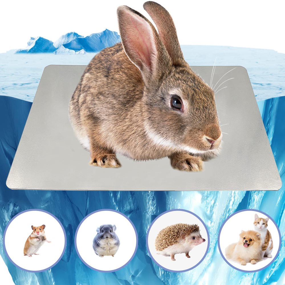 Rabbit Cooling Pad, Hamster Cooling Pad Pet Cooling Mat for Puppy