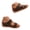 Black, variant on Womens Open Toe Sandals Casual Slippers Platform Wedges Heels Lightweight Slip on Slides
