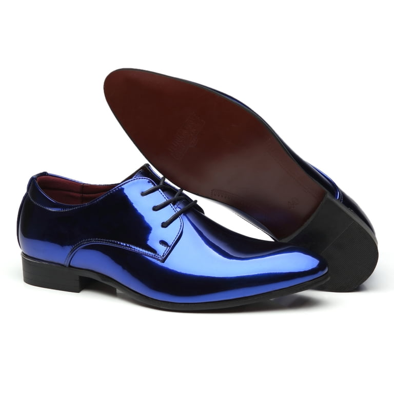 blue dress shoes Exclusive Formal Dress Shoe Light Blue BARNES 8 main image 0