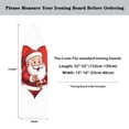 thumbnail image 6 of HELLHERO Merry Christmas Iron Board Cover 15x54 Inch Elastic Edge Ironing Board Dustproof Cover Washable Easy Fit, 6 of 6
