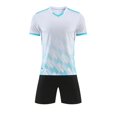thumbnail image 5 of GiLiling Kids Soccer Jersey and Shorts Set, Youth Athletic Uniform for Practice, Games and Indoor Turf Sports Wear (White, 2XL), 5 of 5