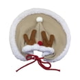 thumbnail image 4 of Disfraz de Navidad para perros, capa para cachorros, vestido divertido de año Nuevo, ropa cálida, sudaderas con capucha para gatos, perros pequeños y alce l Yinane Cabo Santa, 4 of 7