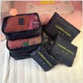 thumbnail image 1 of Cubo de embalaje de viaje grueso, conjunto de 6/1 piezas, bolsa de almacenamiento de clasificación de ropa impermeable de gran capacidad, bolsa de fin de semana para hombre, 1 of 5