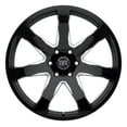 thumbnail image 3 of Black Rhino Cast Aluminum Rim BRMZA 20X8.5 6X5.5 G-BLK-MILL 15MM, 2085MZA156140B12, 3 of 3