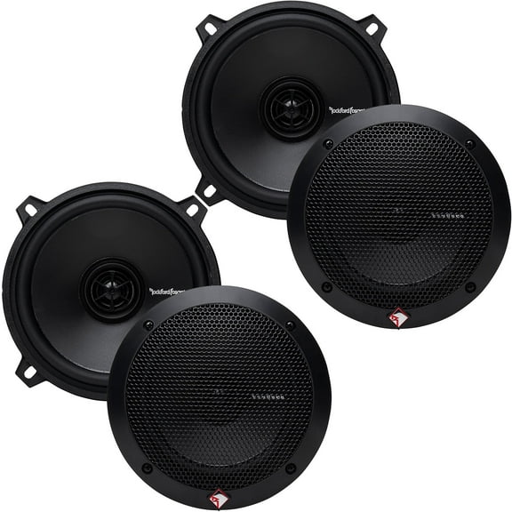 Rockford Fosgate 2 Pairs of R1525X2 Prime 5.25" Coaxial Speakers