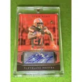 thumbnail image 6 of KAREEM HUNT AUTO PRIZM CARD JERSEY #27 BROWNS # /199 SP - 2019 Chronicles TOLEDO, 6 of 12