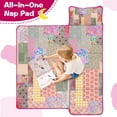 thumbnail image 4 of Pioneer Flower Floral Print Pattern Toddler Nap Mats for Kids Preschool,Sleeping Mat Bag or Kids,Toddler Sleeping Bag,Toddler Nap Mat or Daycare, 4 of 6