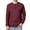 Wine, variant on Fengactive Long Sleeve Shirts for Men Casual Thermal Fashion Pullover Button T-Shirt with Pocket
