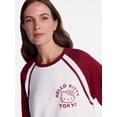 thumbnail image 4 of Hello Kitty and Friends Women’s Graphic Skimmer Raglan Tee with Short Sleeves, Sizes XXS-XXL, 4 of 5