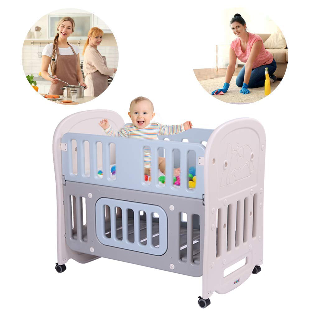 portable baby crib walmart