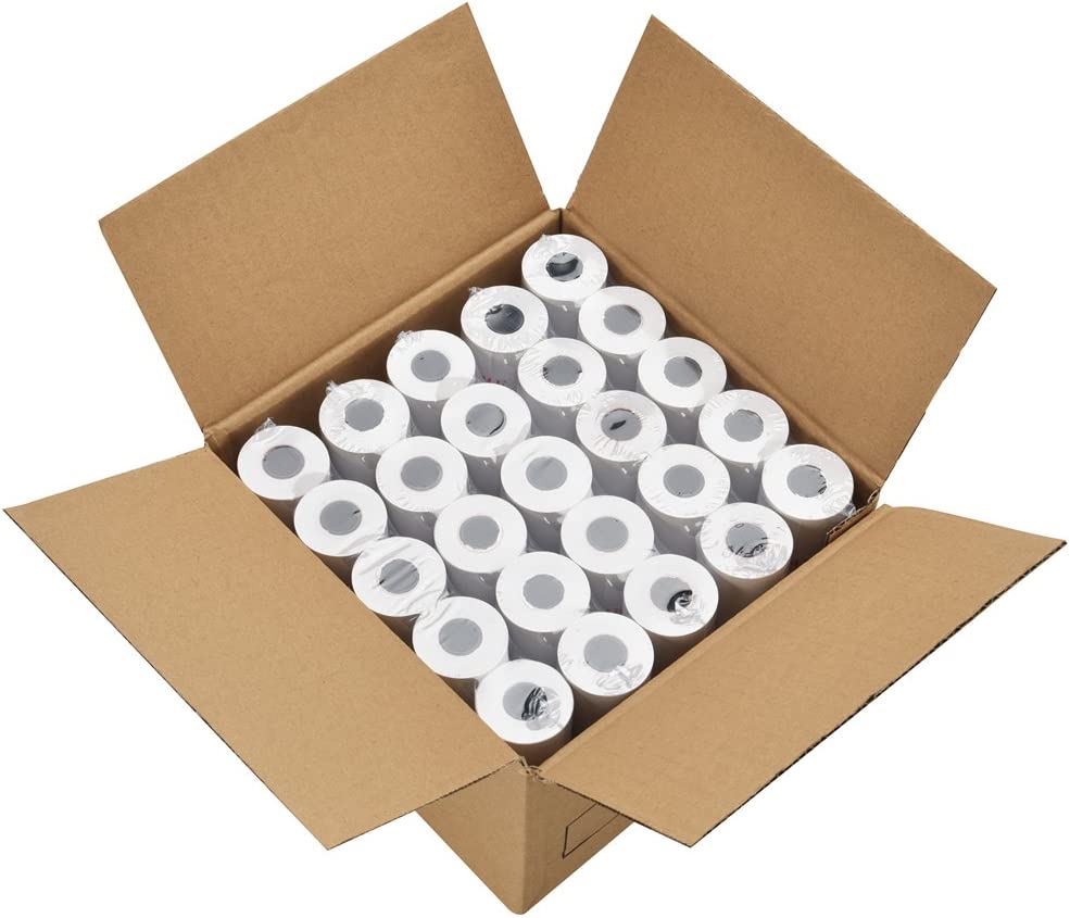 NefLaca Thermal Paper 3 1/8" x 230', Thermal Register Paper (50 Rolls