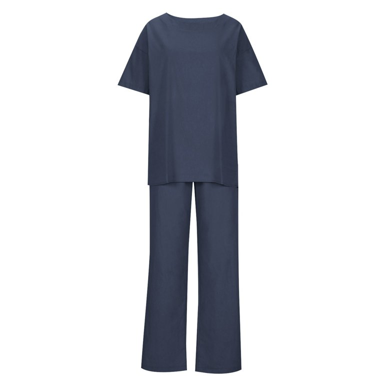 BONITEE Women’s 2-Piece Pajama Set – Cute & Comfy Summer PJs!