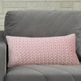 thumbnail image 3 of Twisted Texture Pillowcase, Solid Color Cushion Cover, Rectangular Bed Pillow Protector, Decorative Accent for Living Room, Kitchen, Office Seating, 3 of 7