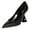 Black, variant on Women Elegant Pointed Toe Pumps Slip On Rhinestone Spool High Heels Chic Classic Lady Shoes Size 4 Red