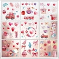 thumbnail image 4 of Xihbxyly Pegatinas para Ventana de San Valentín, Diseño de Rosas, Bonitas Calcomanías Decorativas para Vidrio, Fáciles de Aplicar, Personalizables, Perfectas para Vidrio, Paredes y Azulejos, Juego de, 4 of 7